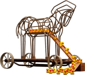 Trojan Duckie